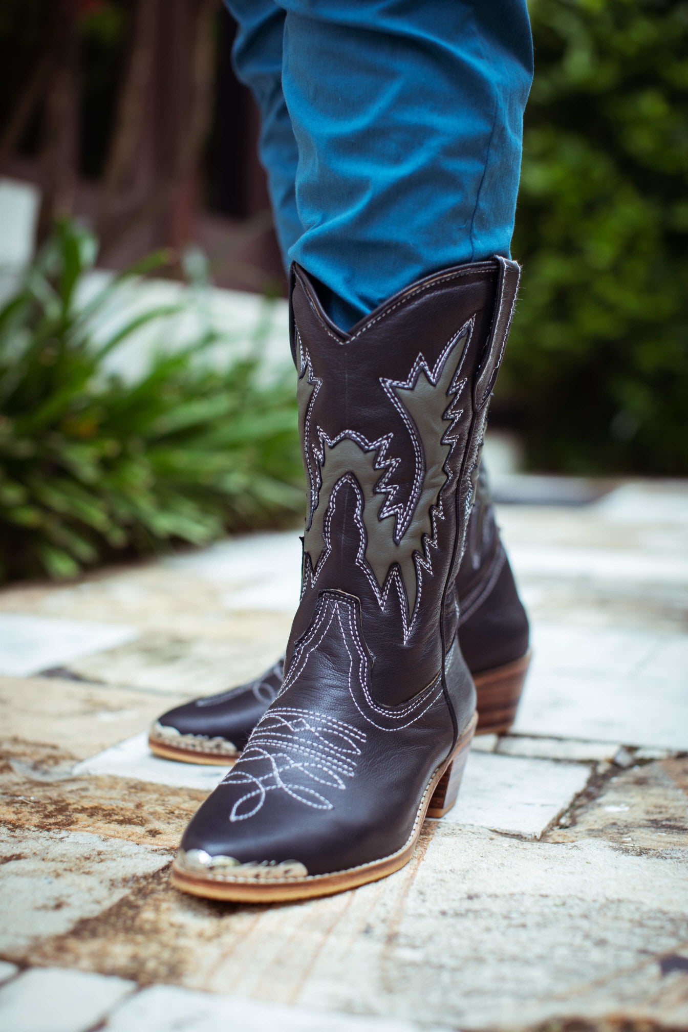 Leather handmade cowboy boots australia