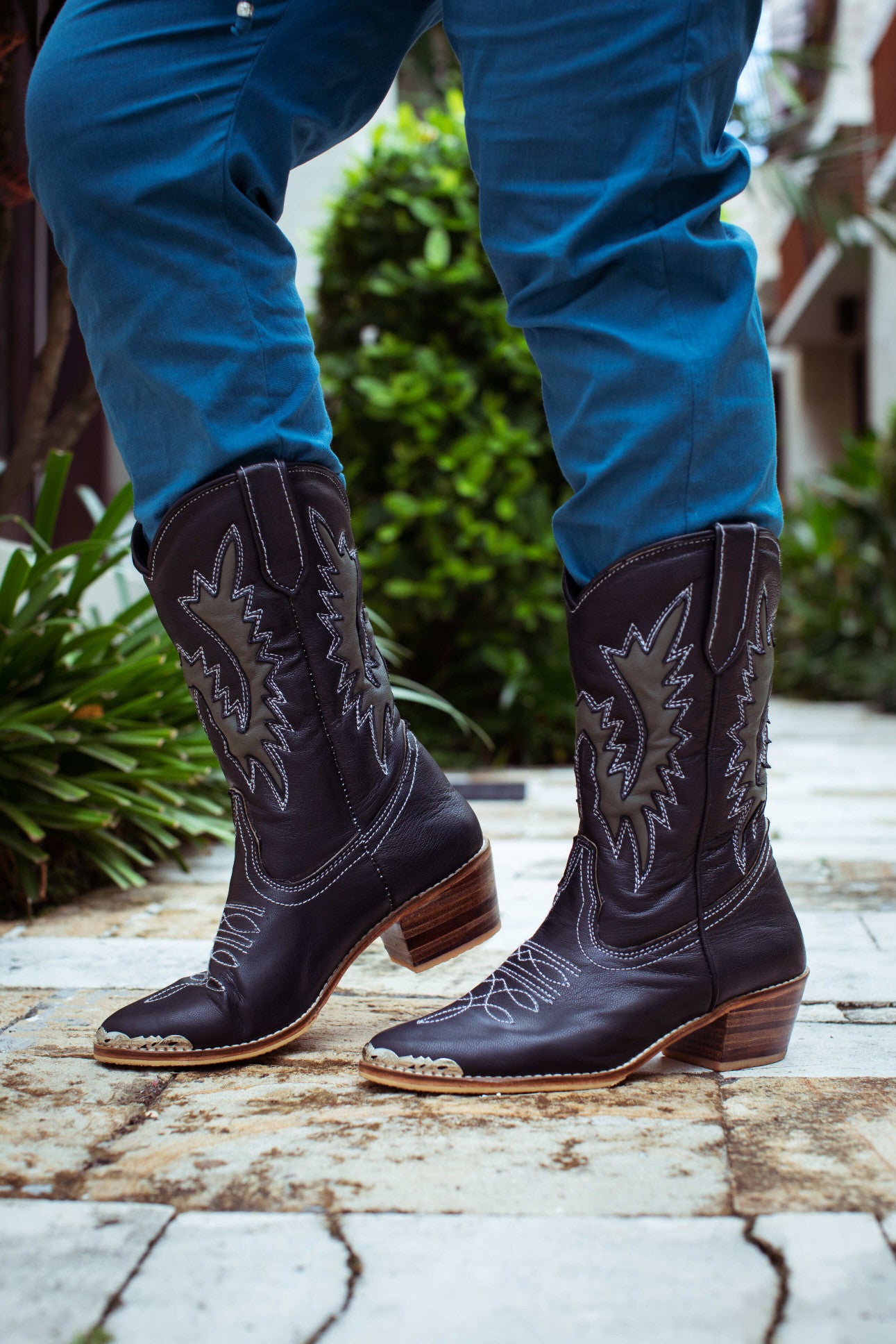 Cowboy Boots - Lather - Australia - Charzek