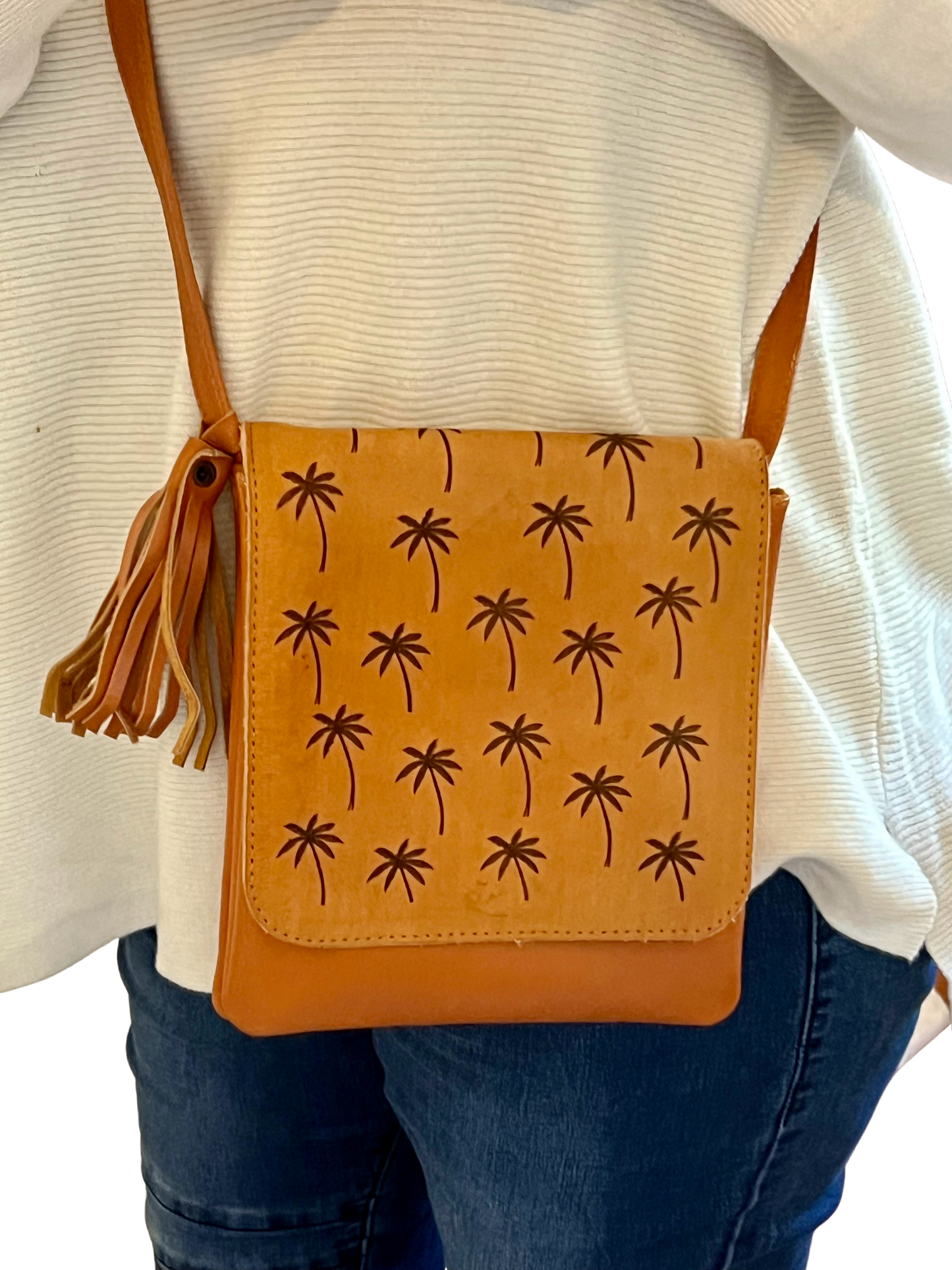 Palm Tree Cross Body bag