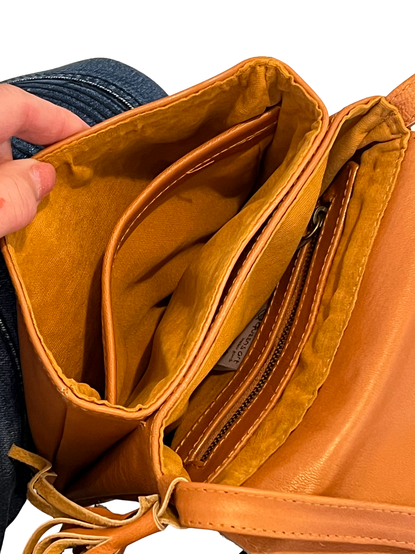 Palm Tree Cross Body bag - Charzek - open