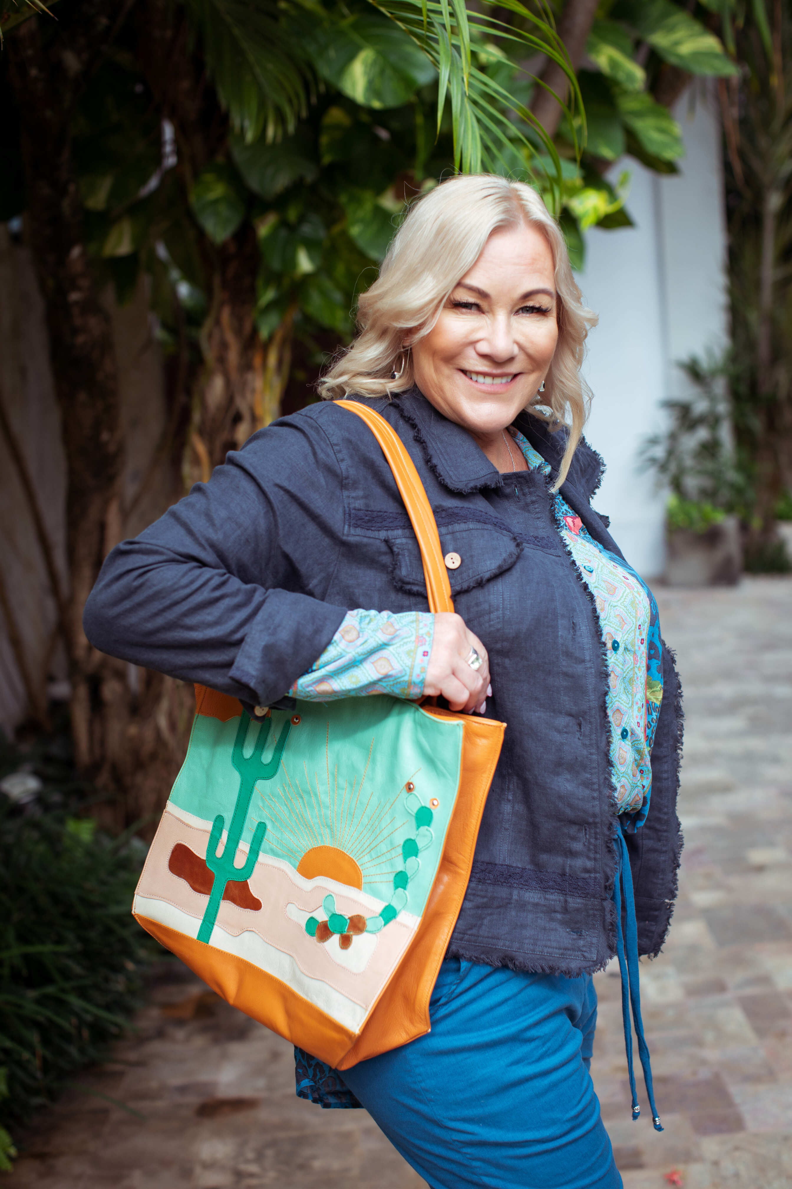 Cactus clearance tote bag