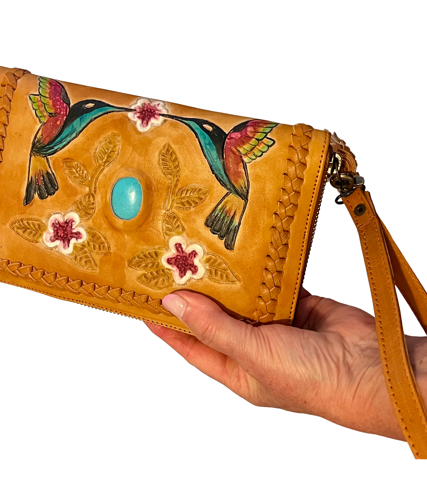 Bird in the Hand Clutch Wallet